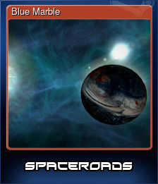 Series 1 - Card 2 of 5 - Blue Marble