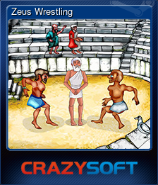 Series 1 - Card 3 of 5 - Zeus Wrestling