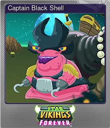 Series 1 - Card 2 of 6 - Captain Black Shell