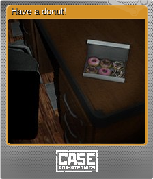 Series 1 - Card 5 of 7 - Have a donut!