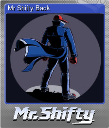 Series 1 - Card 4 of 5 - Mr Shifty Back