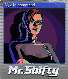 Series 1 - Card 1 of 5 - Nyx In command
