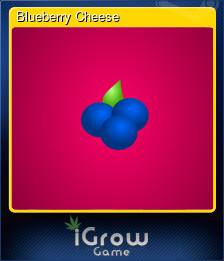 Series 1 - Card 5 of 5 - Blueberry Cheese
