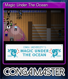 Series 1 - Card 4 of 9 - Magic Under The Ocean