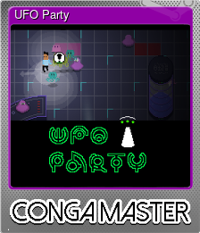 Series 1 - Card 5 of 9 - UFO Party