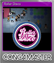 Series 1 - Card 3 of 9 - Roller Disco