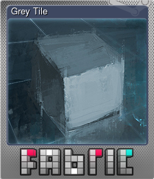 Series 1 - Card 3 of 6 - Grey Tile