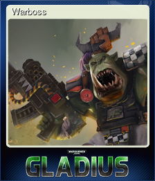 Series 1 - Card 3 of 7 - Warboss