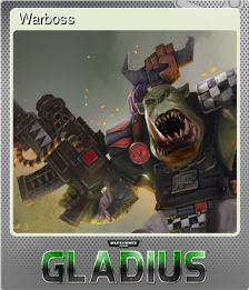 Series 1 - Card 3 of 7 - Warboss