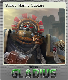 Series 1 - Card 2 of 7 - Space Marine Captain