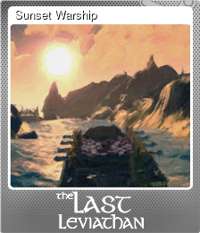 Series 1 - Card 4 of 6 - Sunset Warship