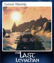 Series 1 - Card 4 of 6 - Sunset Warship