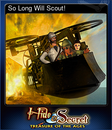 Series 1 - Card 3 of 8 - So Long Will Scout!