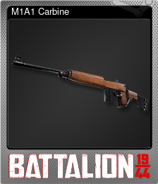 Series 1 - Card 11 of 13 - M1A1 Carbine