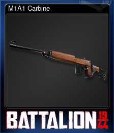 Series 1 - Card 11 of 13 - M1A1 Carbine