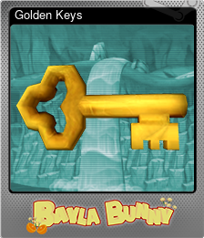 Series 1 - Card 4 of 6 - Golden Keys