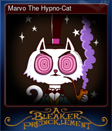 Series 1 - Card 8 of 12 - Marvo The Hypno-Cat