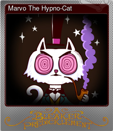 Series 1 - Card 8 of 12 - Marvo The Hypno-Cat
