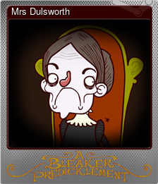 Series 1 - Card 3 of 12 - Mrs Dulsworth