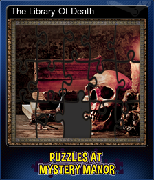 Series 1 - Card 3 of 6 - The Library Of Death