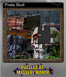 Series 1 - Card 4 of 6 - Pirate Skull
