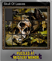 Series 1 - Card 1 of 6 - Skull Of Leaves
