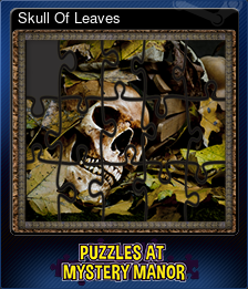 Series 1 - Card 1 of 6 - Skull Of Leaves