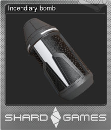 Series 1 - Card 1 of 5 - Incendiary bomb