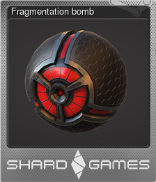 Series 1 - Card 2 of 5 - Fragmentation bomb