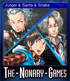 Series 1 - Card 1 of 7 - Junpei & Santa & Snake