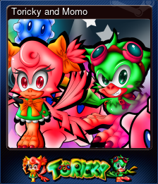 Series 1 - Card 2 of 10 - Toricky and Momo