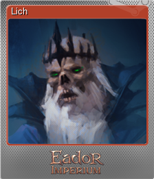 Series 1 - Card 7 of 7 - Lich