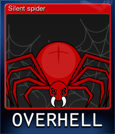 Series 1 - Card 5 of 5 - Silent spider