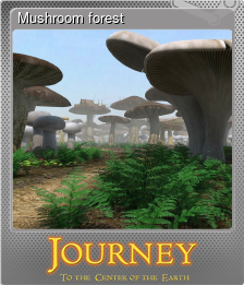 Series 1 - Card 5 of 6 - Mushroom forest