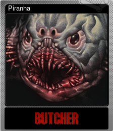 Series 1 - Card 5 of 5 - Piranha