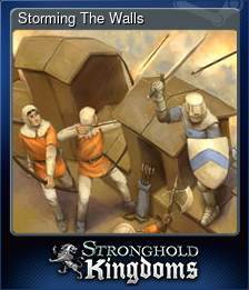 Series 1 - Card 6 of 6 - Storming The Walls