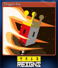 Series 1 - Card 1 of 5 - Dragon fire