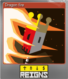 Series 1 - Card 1 of 5 - Dragon fire