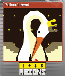 Series 1 - Card 4 of 5 - Pelican's heart