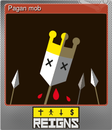 Series 1 - Card 2 of 5 - Pagan mob