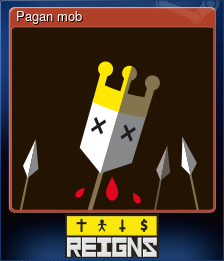 Series 1 - Card 2 of 5 - Pagan mob