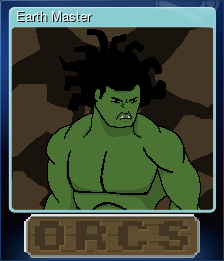 Series 1 - Card 1 of 6 - Earth Master