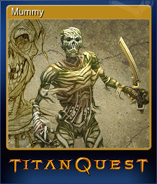 Series 1 - Card 3 of 10 - Mummy