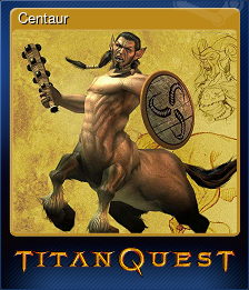 Series 1 - Card 4 of 10 - Centaur