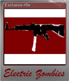 Series 1 - Card 3 of 5 - Exclusive rifle