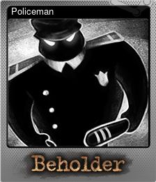 Series 1 - Card 5 of 6 - Policeman