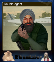 Series 1 - Card 4 of 7 - Double agent