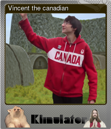 Series 1 - Card 2 of 7 - Vincent the canadian