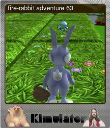 Series 1 - Card 7 of 7 - fire-rabbit adventure 63