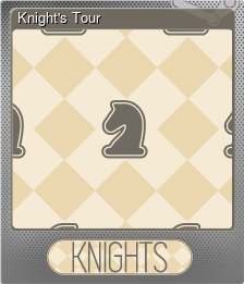 Series 1 - Card 2 of 5 - Knight's Tour
